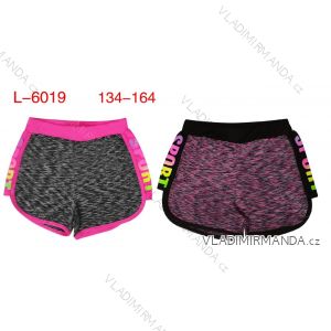 Kraťasy šortky funkčné športové dorastenecké dievčenské (134-164) SEZON SEZ22L-6019