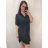 Kleid Oversize Kurzarm Damen (4XL/5XL ONE SIZE) ITALSKÁ MÓDA IM422026