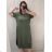 Šaty dlhé maxi letné voľnočasové krátky rukáv dámske viskoza (L/XL/2XL/3XL ONE SIZE) TALIANSKA MÓDA IMD22382/DR - ružová fuchsiová - 2XL/3XL
