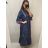 Šaty letní boho španělské krátký rukáv dámská nadrozměr (XL/2XL ONE SIZE) ITALSKá MóDA IM422539