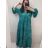 Šaty letní boho španělské krátký rukáv dámská nadrozměr (XL/2XL ONE SIZE) ITALSKá MóDA IM422539