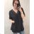 Tunika / Bluse Langarm Damen Oversized (3XL / 4XL ONE SIZE) ITALIAN FASHION IMWQ2191650