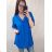 Tunika / Bluse Langarm Damen Oversized (3XL / 4XL ONE SIZE) ITALIAN FASHION IMWQ2191650
