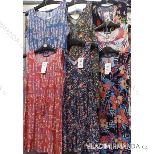 Šaty bez rukávu dámské nadrozměr (M-2XL) BETNER BES2216910