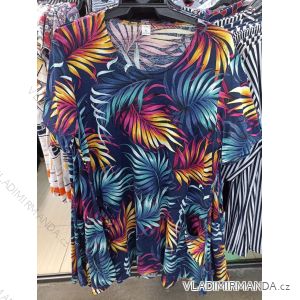 Tunika krátký rukáv dámská nadrozměr (XL-5XL) POLSKÁ MODA PME22023