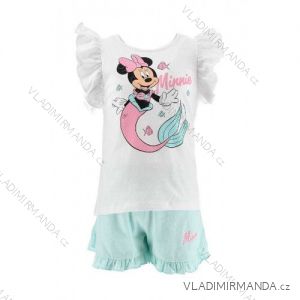 Súprava letný/plážový set tričko krátky rukáv a kraťasy minnie mouse detská dievčenské (3-8rokov) SETINO EV2024