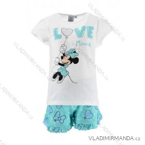 Súprava letný/plážový set tričko krátky rukáv a kraťasy minnie mouse detská dievčenské (3-8rokov) SETINO EV2013