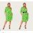 Kurzarmkleid für Damen in Übergröße (L-3XL) POLISH FASHION PMF20013