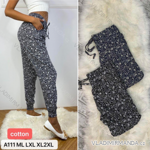 Kalhoty elegantní dlouhé zateplené koženkové dámské (S-XL) TURECKÁ MÓDA TMWL20647