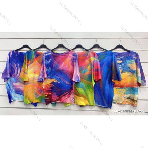 Damen Langarm Tunika (S / M ONE SIZE) ITALIAN FASHION IMWG216135