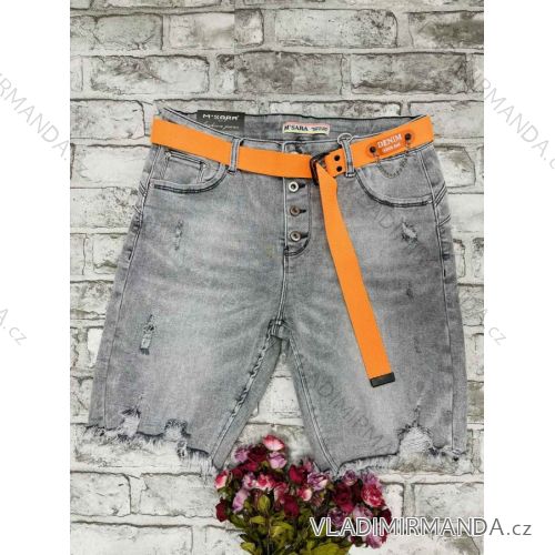 Kraťasy šortky riflové dámské (29-38) M.SARA MSR222176