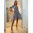 Šaty letní carmen dámské (S/M ONE SIZE) ITALSKÁ MÓDA IMM22736