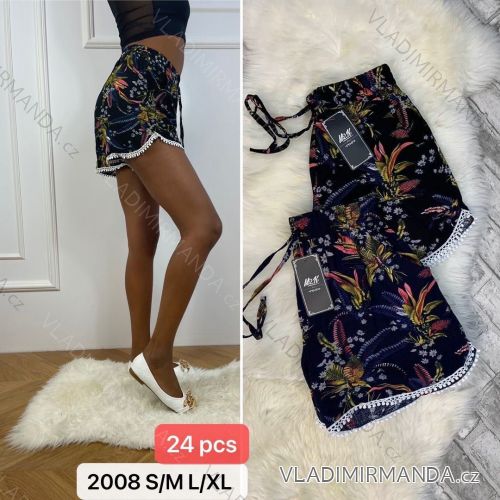 Kraťasy šortky letní dámské (S/M-L/XL) TMWL222008