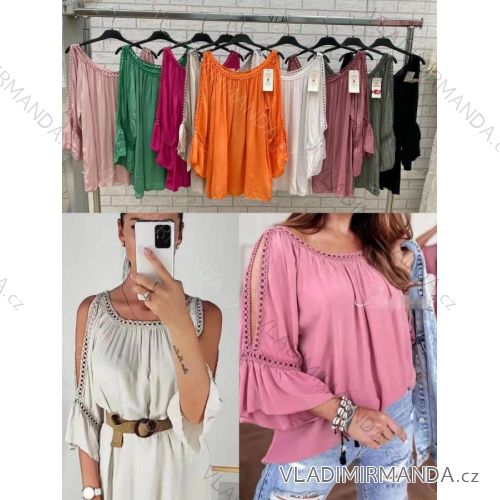 Women's long sleeve tunic (S / M ONE SIZE) ITALIAN FASHION IMWOP22OP0300