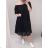 Shirt 3/4 sleeve ladies strip (4XL/5XL ONE SIZE) ITALSKÁ MÓDA IM422026