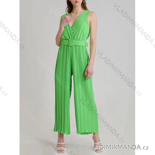 Overal dlouhý letní elegantní bez rukávu dámský (S/M ONE SIZE) ITALSKÁ MÓDA IMWE222440