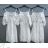 Women's Lace Cotton Short Sleeve Women's Dress (S / M ONE SIZE) ITALIAN FASHION IMWM215877