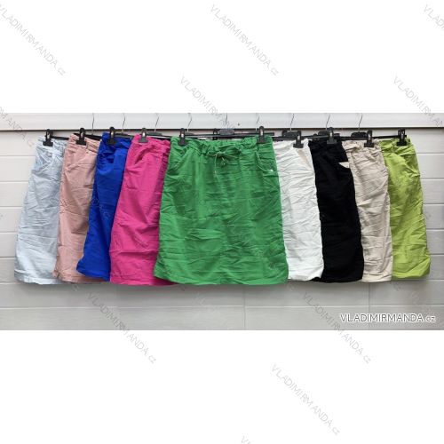 Sukně letní krátká strečová dámská (L/XL ONE SIZE) ITALSKÁ MÓDA IMWA222537