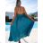 Long formal elegant ball gown dress (UNI s-m) ITALIAN FASHION IMM20FL5620 S/M black