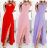 Women's long chiffon summer dress (S / M ONE SIZE) ITALIAN FASHION IMWB222509