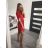 Kleid Oversize Kurzarm Damen (4XL/5XL ONE SIZE) ITALSKÁ MÓDA IM422026