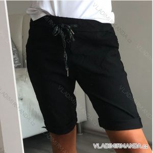 Kraťasy šortky strečové dámské (XL/2XL/3XL ONE SIZE) ITALSKÁ MÓDA IM422549/DR