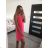 Women's short sleeve dress (uni s / L) ITALIAN FASHION IM320102