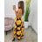 Langes Sommerkleid für Damen (S/M ONE SIZE) ITALIAN FASHION IMWG222482