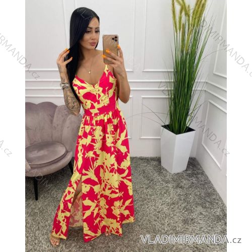 Long summer dress for women (S / M ONE SIZE) ITALIAN FASHION IMWG222482