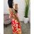 Long summer dress for women (S / M ONE SIZE) ITALIAN FASHION IMWG222482