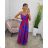 Long summer dress for women (S / M ONE SIZE) ITALIAN FASHION IMWG222482