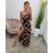 Long summer dress for women (S / M ONE SIZE) ITALIAN FASHION IMWG222482