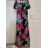 Long summer dress icecool carmen flip-flops women (S / M ONE SIZE) ITALIAN FASHION IMM211270
