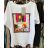 Kurzarm-T-Shirt für Damen (UNI S-M) ITALIAN FASHION IMM20308