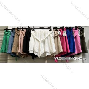 Kraťasy šortky elegantné dámske (S/M ONE SIZE) TALIANSKA MÓDA IMWP222671