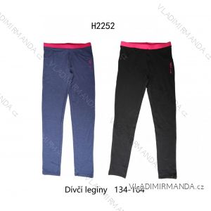 Leggings langes schwaches Kind Mädchen (98-128) WOLF T2981