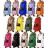 Women's Sleeveless Summer Dress (S / M ONE SIZE) ITALIAN FASHION IMWB22045