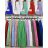 Langes Chiffon-Sommerkleid für Damen (S / M ONE SIZE) ITALIAN FASHION IMWB222509