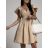 Summer long sleeve flowered women's dress (UNI S / L) ITALIAN FASHION IMK20150