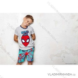 Souprava letní/plážový set tričko krátký rukáv a kraťasy spiderman dětské chlapecká (3-8let) SETINO EV2018