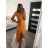 Carmen summer summer shoulder dress (UNI S / M) ITALIAN FASHION IMM20628 S/M Orange