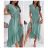 Šaty elegantné letné bez rukávov dámske (S/M ONE SIZE) TALIANSKA MÓDA IMD22323/DR
