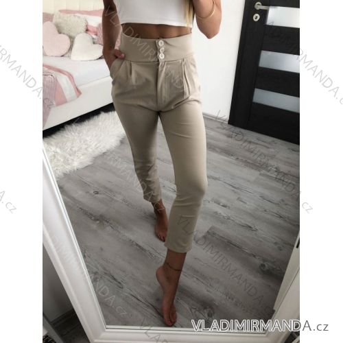 Tepláky baggy dámské (S/M ONE SIZE) ITALSKÁ MÓDA IMWK22FL3865