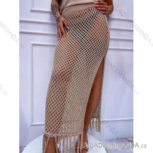 Long summer skirt with women's belt (S / M / L ONE SIZE) ITALIAN FASHION IMWY22050
