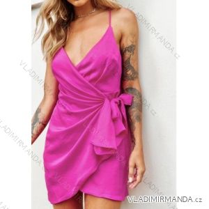 Šaty letní na ramínka dámské (S/M ONE SIZE) ITALSKÁ MÓDA IMPBB22B21841