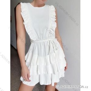 Šaty letné bez rukávov dámske (S/M ONE SIZE) TALIANSKA MÓDA IMPBB22B22634