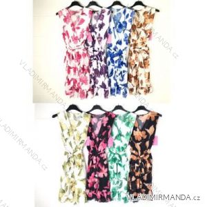 Šaty letné bez rukávov dámske (S/M ONE SIZE) TALIANSKA MÓDA IMPBB22P15320