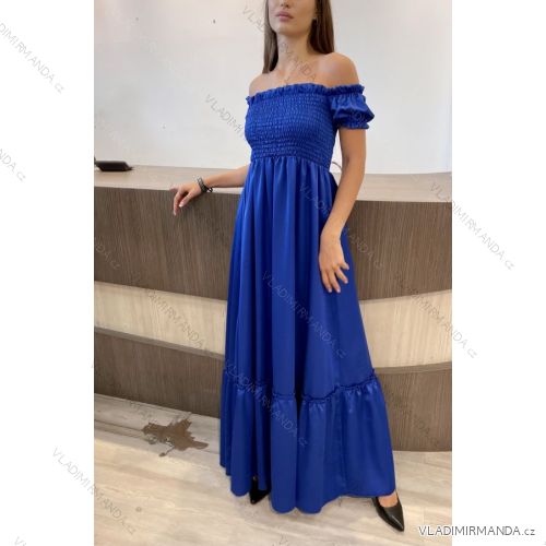 Damen langes Sommerkleid Carmen (S / M ONE SIZE) ITALIAN FASHION IMPDY22LS17467