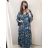 Šaty letní boho španělské krátký rukáv dámská nadrozměr (XL/2XL ONE SIZE) ITALSKá MóDA IM422539