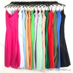 Šaty dlhé letné na ramienka dámske (S/M ONE SIZE) TALIANSKA MÓDA IMPBB22O9885